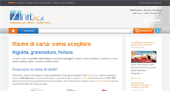 Desktop Screenshot of cartaufficio.com